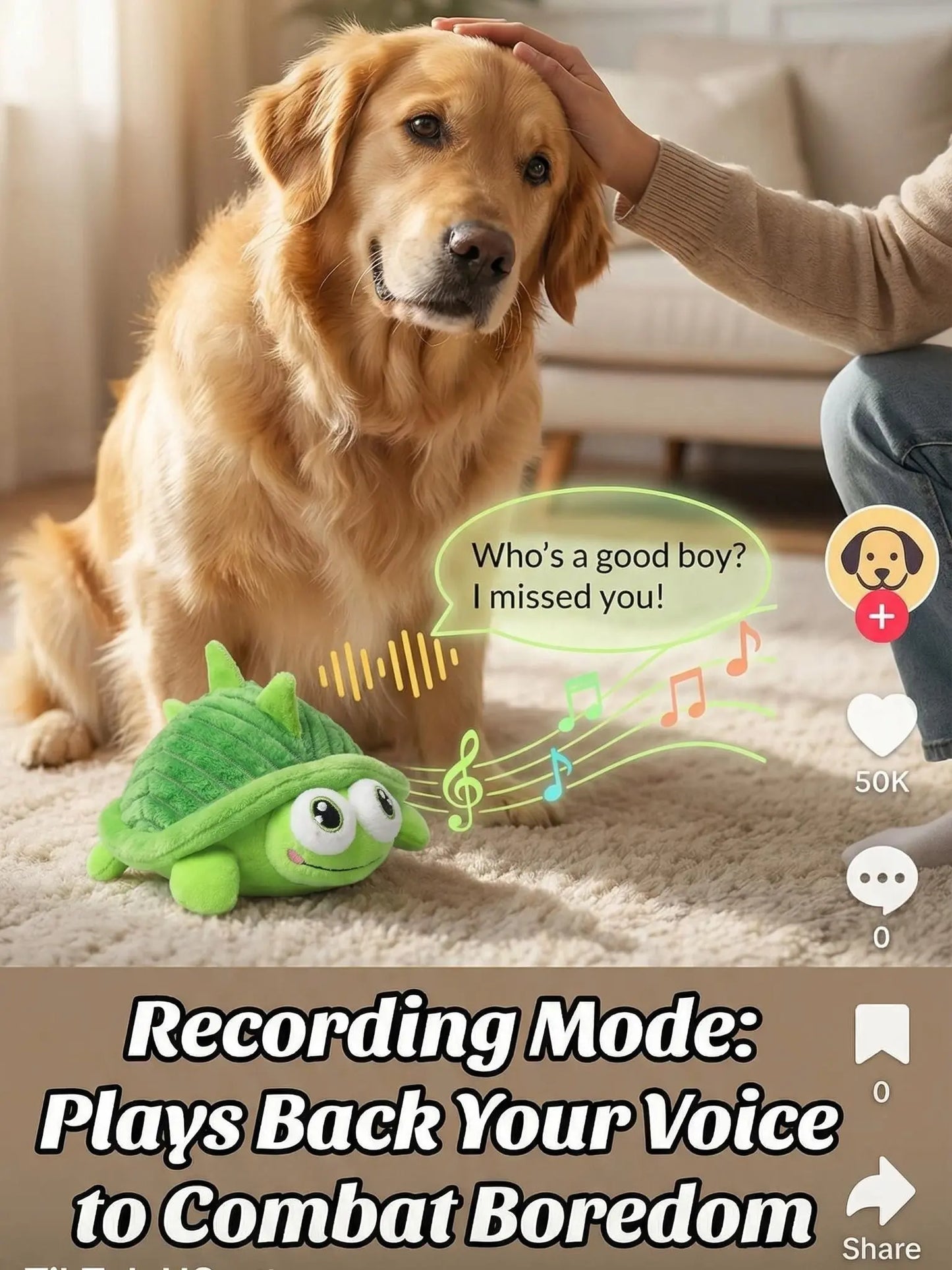 Motion-Activated Interactive Dog Ball - USB Rechargeable Automatic Rolling Toy for Dogs and Cats, Durable Indoor/Outdoor Self-Play Solution for Boredom Relief