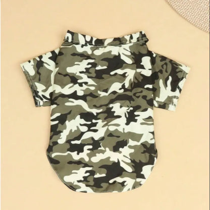 Multicolor Shirt for Small and Medium Dogs, Polyester Dog Outfit for Holidays, Travel, Home and Parties