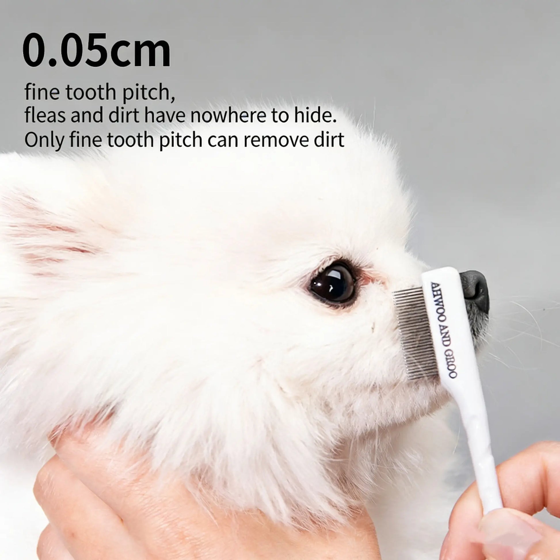 Professional Pet Grooming Kit - 4-Piece Shedding Tools Set Including Self-Cleaning Slicker Brush, Dual-Sided Stainless Steel Dematting Comb, Tear Stain Comb, and Fur Removal Tool for Dogs and Cats with Long or Short Hair