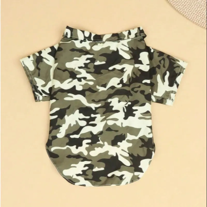 Multicolor Shirt for Small and Medium Dogs, Polyester Dog Outfit for Holidays, Travel, Home and Parties